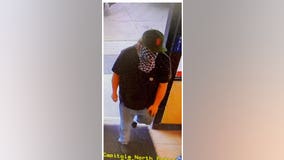 Sheriff's department releases photos of man suspected of stealing firefighter's wallet