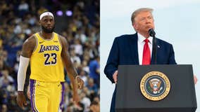 LeBron James says NBA won't be 'sad' about losing Trump as a viewer