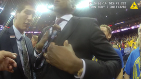 Sheriff's deputy wants to see Toronto Raptors president's credential; access hampered by pandemic