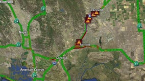 Evacuations ordered in Vacaville fire, I-80 closed in both directions