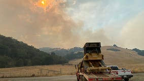 Marsh fire near Sunol scorches more than 1,700 acres