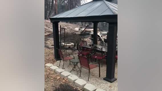 'Nothing left': Vacaville man surveys damage after LNU Complex Fire tears through his home