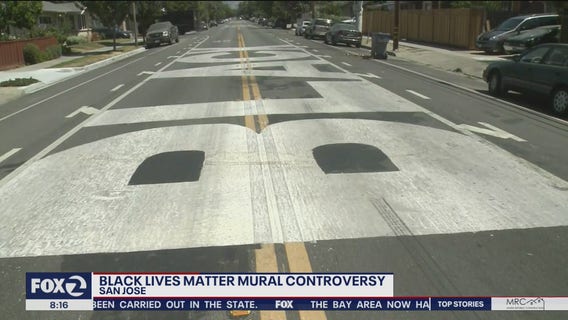 San Jose leaders in a quandary about a Black Lives Matter street mural