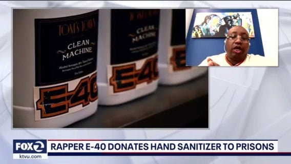 Why San Quentin didn't hand out rapper E-40's hand sanitizer donation