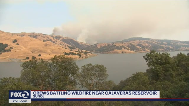 Group of vegetation fires south of Sunol prompts evacuation orders