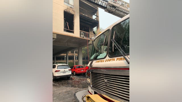 Walnut Creek resident suffers significant burns in condominium fire