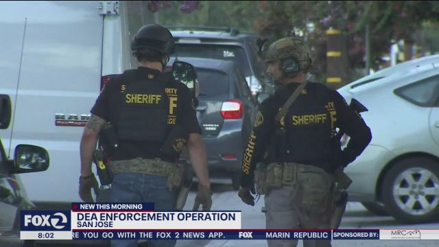 DEA, Homeland Security, sheriff conduct operation in East San Jose