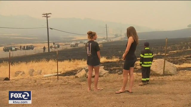 Homes reduced to ash, debris near Vacaville