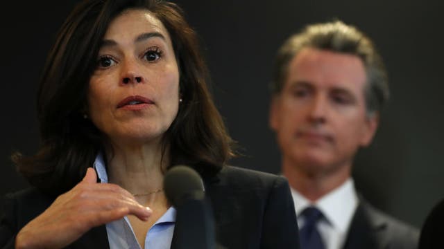 Governor gives few details on top California public health director's exit