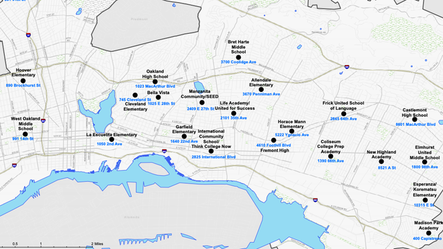 MAP: 22 OUSD Grab-and-Go free meal locations