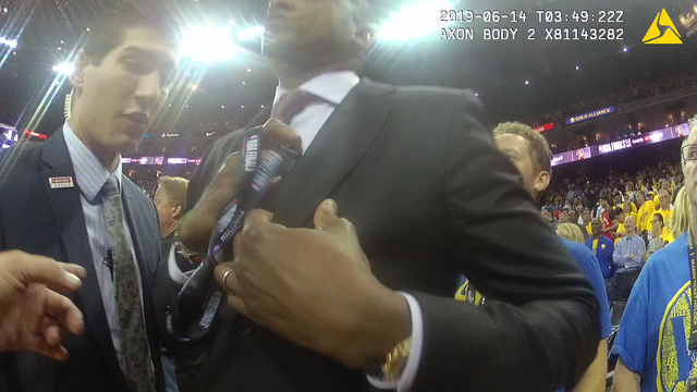 Sheriff's deputy wants to see Toronto Raptors president's credential; access hampered by pandemic