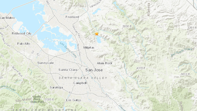 Magnitude 3.3 earthquake strikes near Milpitas