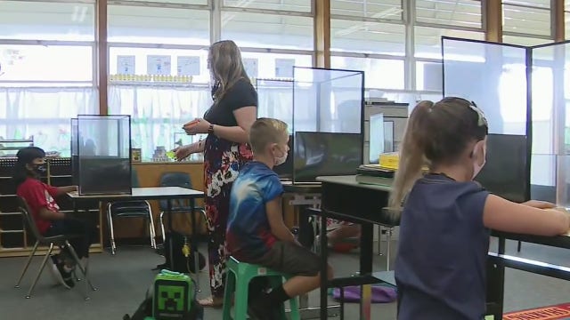 In Marin County, some schools get permission to open classrooms