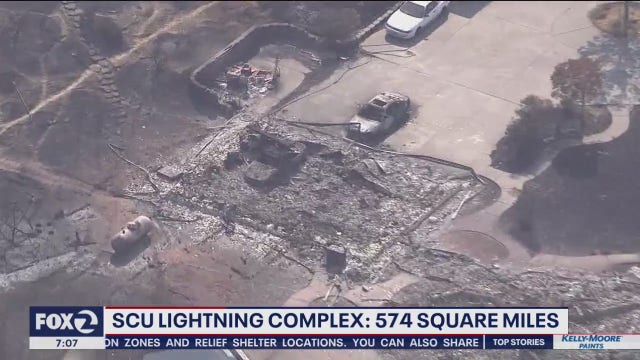 SCU Lightning Complex: Fire crews reach 35% containment