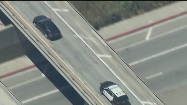 Two arrested after ditching vehicle, hitchhiking, bailing on foot in dramatic pursuit