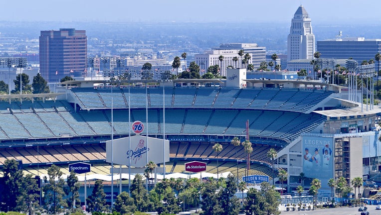 LOS ANGELES, CA - JULY 20: General view of Dodger Stadium before the game between the Los Angeles Dodgers and the Miami Marlins on July 20, 2019 in Los Angeles, California. (Photo by Jayne Kamin-Oncea/Getty Images)