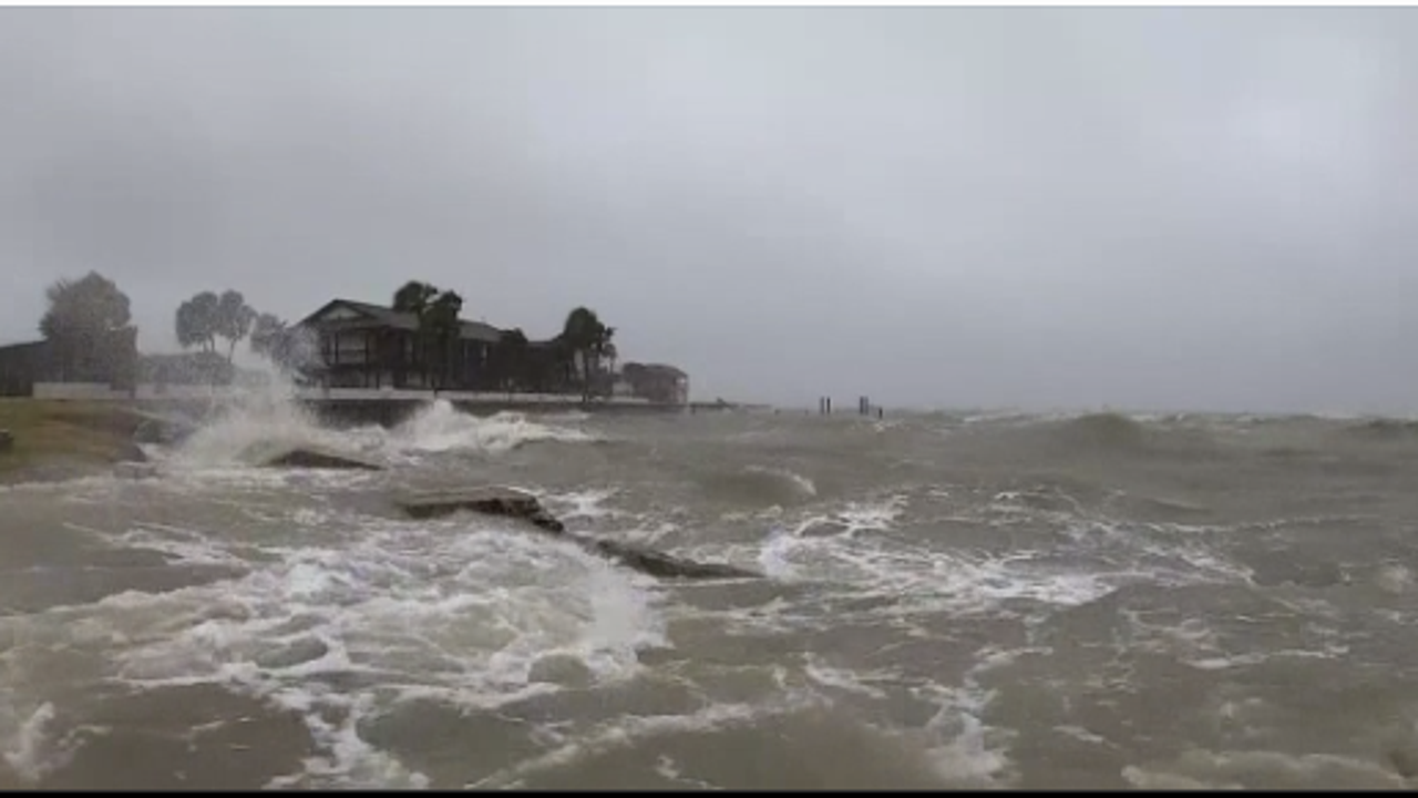 Tropical Storm Beta Makes Landfall Along Texas Coast