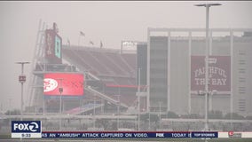 49ers open season breathing unhealthy air at Levi's Stadium