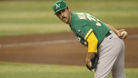 A's righty Daniel Mengden tests positive for coronavirus