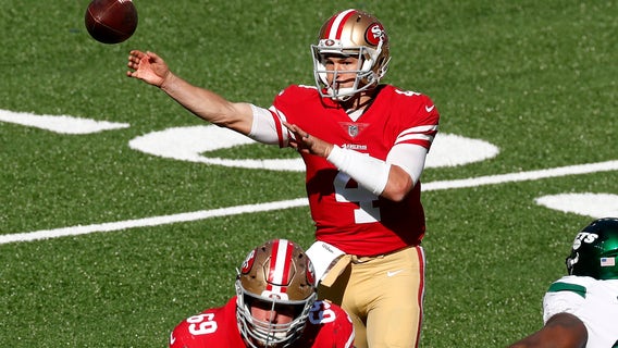Banged up 49ers win again at MetLife, beat winless Giants