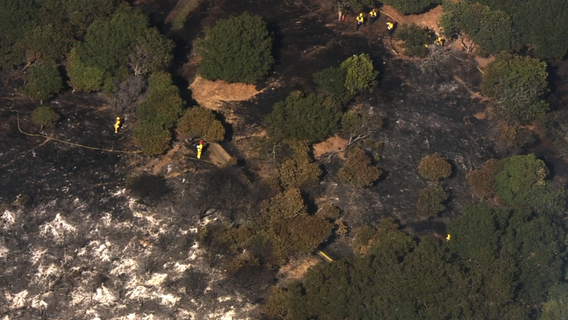 Evacuations ordered for fire in Belmont