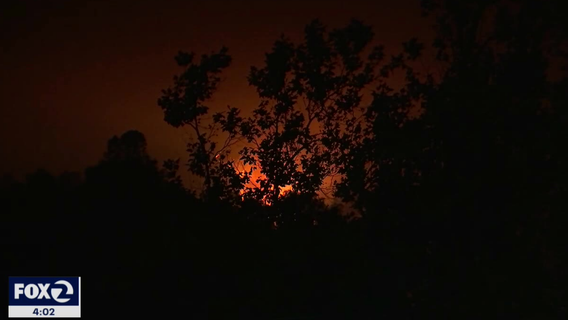 All of Calistoga remains evacuated as Glass Fire burns uncontrollably