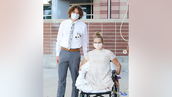 Teen who lost both legs in crash goes to homecoming, as her inspirational story goes viral