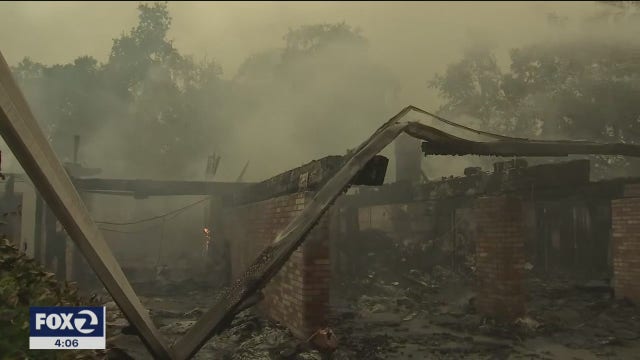 Glass Fire flattens 80 homes between Napa and Sonoma counties