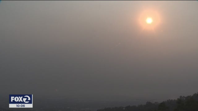 Under hazy, yellow sky, Bay Area sets record with 22nd consecutive Spare the Air day