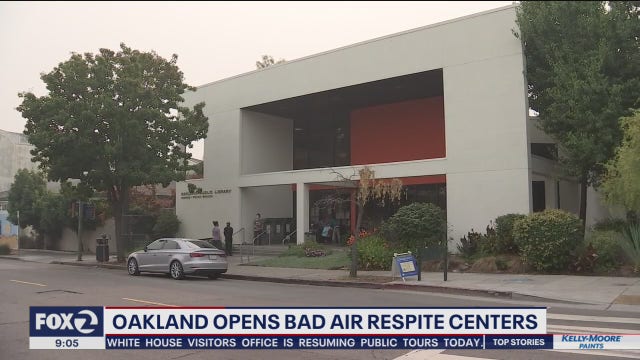 Oakland opens first air respite centers