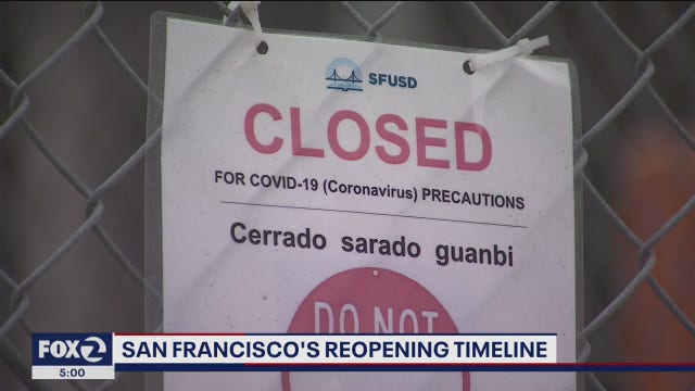 San Francisco's new timeline could let some schools, businesses open in weeks