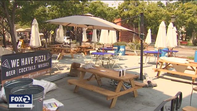 Heat wave clashes with coronavirus restrictions on Labor Day