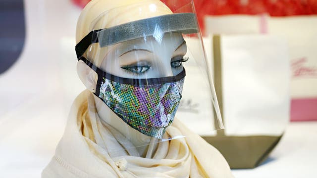 Can I use a face shield instead of a mask?