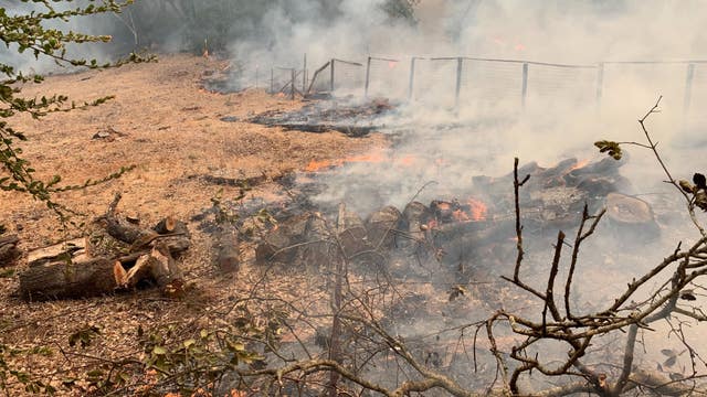 Containment continues to rise in Glass Fire