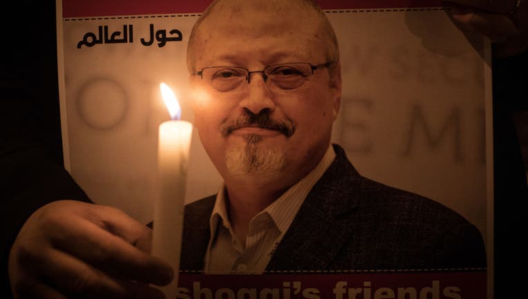 Vigil for Khashoggi at Saudi Consulate in Istanbul