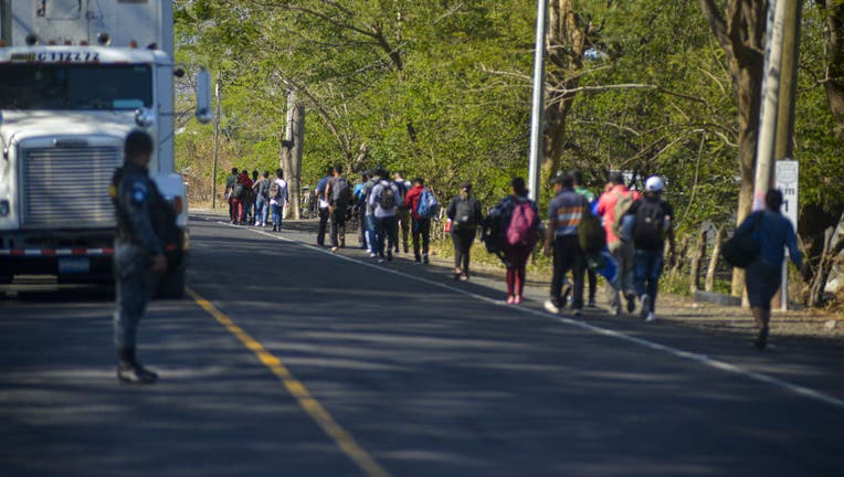 Migrants on their way