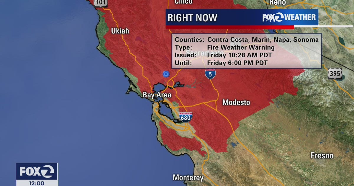 Red Flag Warning extended across Bay Area | KTVU FOX 2