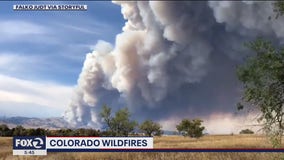 Strong winds fan Colorado's largest recorded wildfire