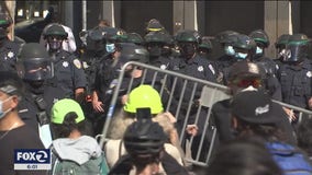 Conservatives staging free speech rally in San Francisco attacked by counter protestors