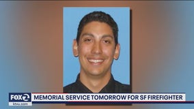 Memorial set for Monday for San Francisco firefighter who died in training accident