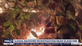 Cal Fire investigating whether citizens setting illegal backfires; Glass Fire 54% contained
