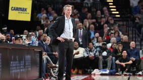 Warriors coach Kerr votes, then works Chase Center drop spot