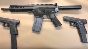 Two arrested for driving stolen car, firearms possession after pursuit in Antioch