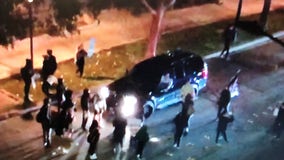 Protester arrested after allegedly tormenting people in SUV