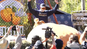 2,350 pound pumpkin wins annual weigh-off contest in Half Moon Bay