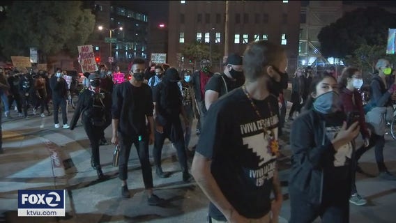 Protesters march over deadly SFPD shooting