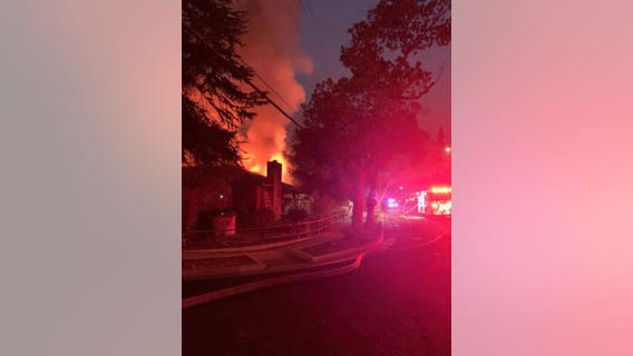 Two people displaced in Campbell house fire
