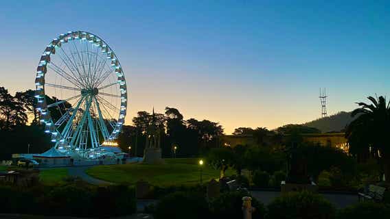At long last, 150-foot Ferris wheel ready for a spin at Golden Gate Park