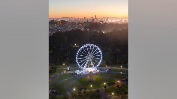 Ferris wheel operation in Golden Gate Park extended through 2025