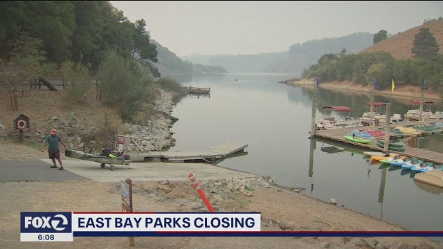 Several East Bay parks closed Sunday due to wildfire risk
